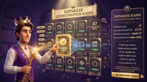 Databáze otestovaných kasin s českou licencí 📋