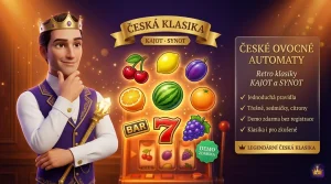 České ovocné automaty v demo – retro klasiky KAJOT a SYNOT 