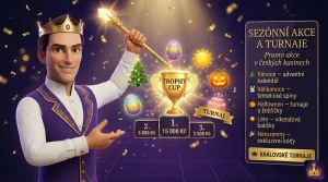 Sezónní promo akce a turnaje v českých kasinech 📅 